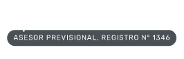Aurelio Becerra Lizama - N° Registro: 1346 - Superintendencia de Pensiones